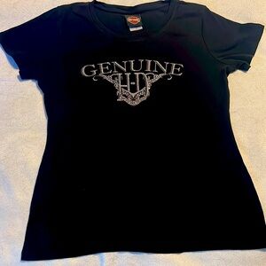 Woman’s Harley Davidson black t-shirt